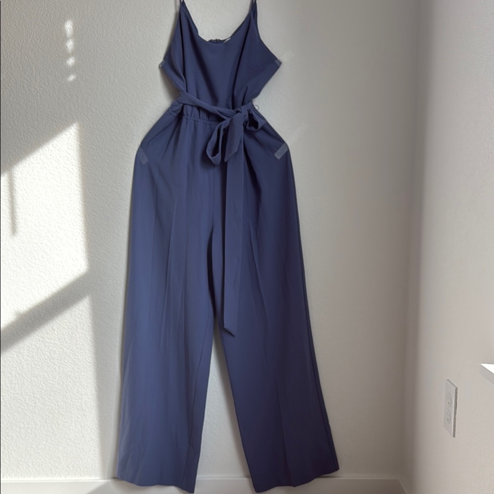 Elegant Blue Jumpsuit